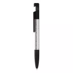 Handy black silver touch ballpoint pen 
