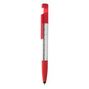 Handy red silver touch ballpoint pen 
