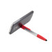 Handy red silver touch ballpoint pen 