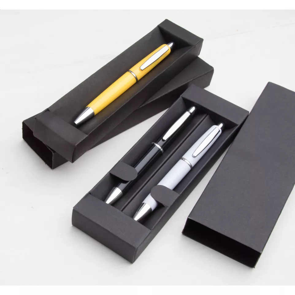 Dyra noir  boîte cadeau stylo 