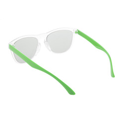 CreaSun apple green  customisable sunglasses - temples B