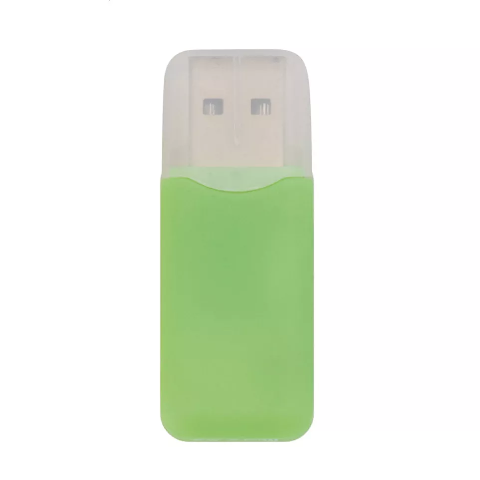 Dro green  memory card reader 