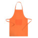Choux orange  apron 