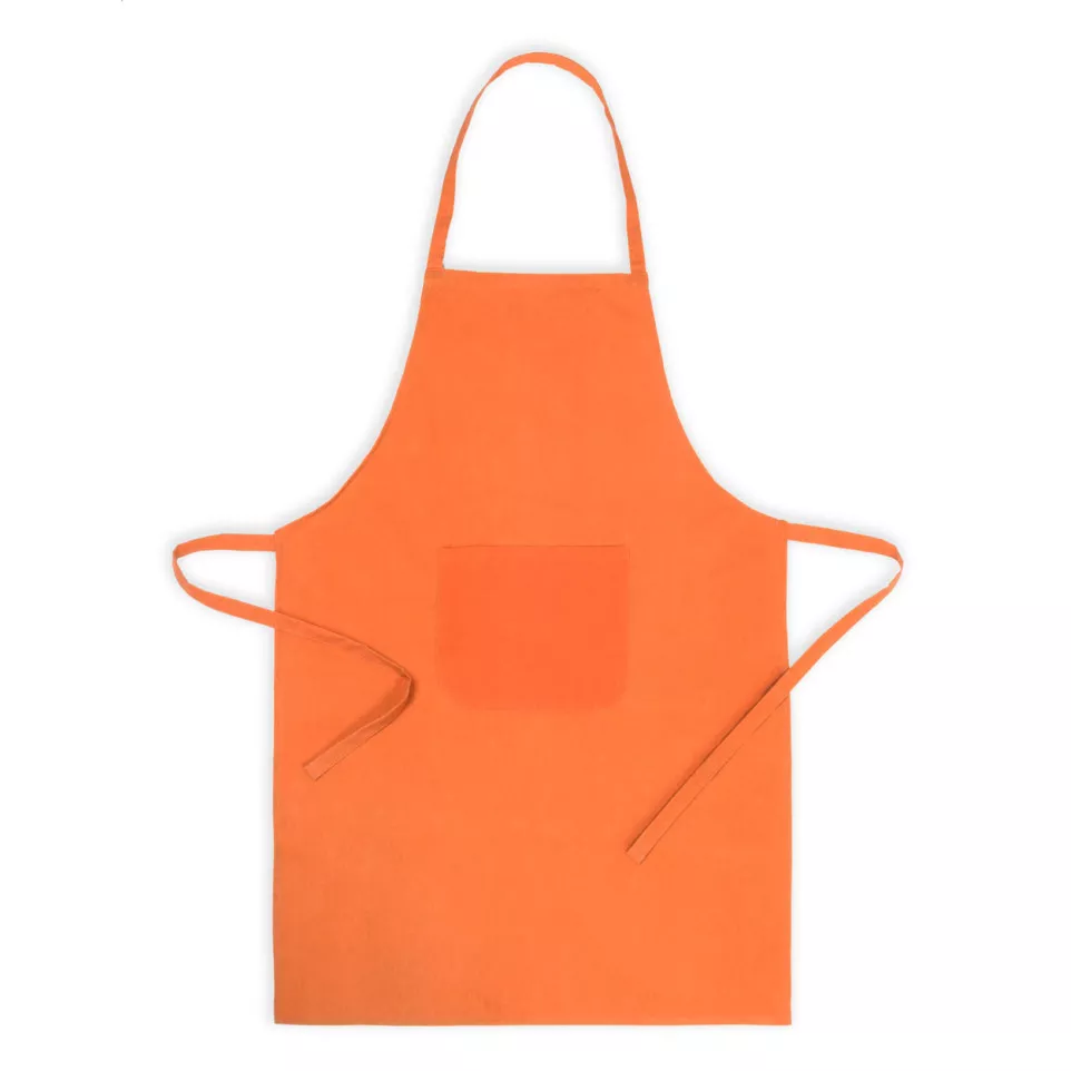 Choux orange  apron 
