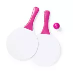 Negril fuchsia blanc jeu de tennis de plage 