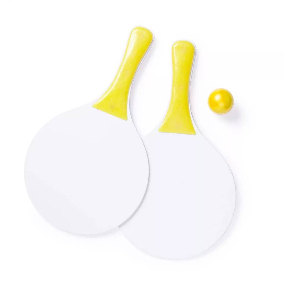 Negril geel wit strandtennis 