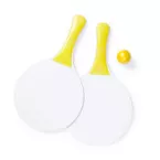 Negril jaune blanc jeu de tennis de plage 