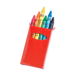 Sorell rouge  set de 6 crayons 
