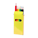 Lionni jaune  set de 6 crayons 