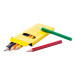 Lionni jaune  set de 6 crayons 