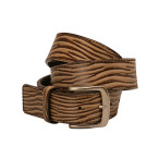 Ropas brown  leather belt 