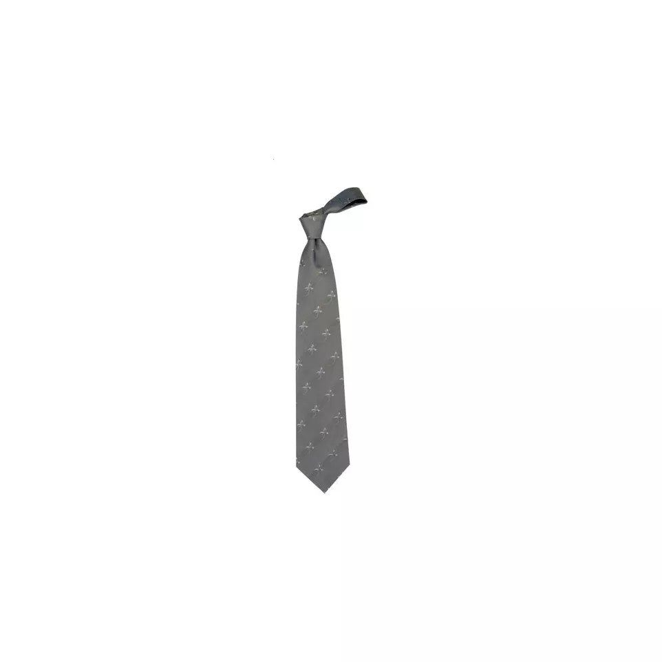 Tienamic medium grey  tie 