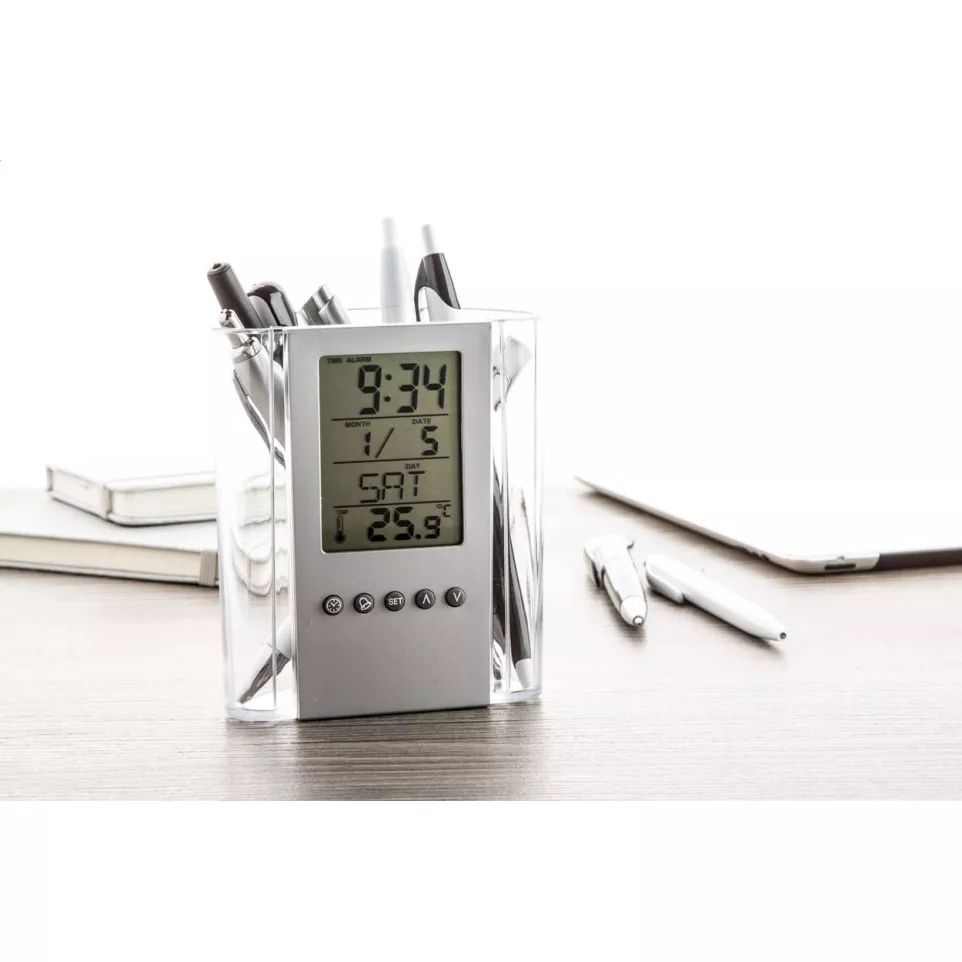 Crystalline transparent  pot à crayons 