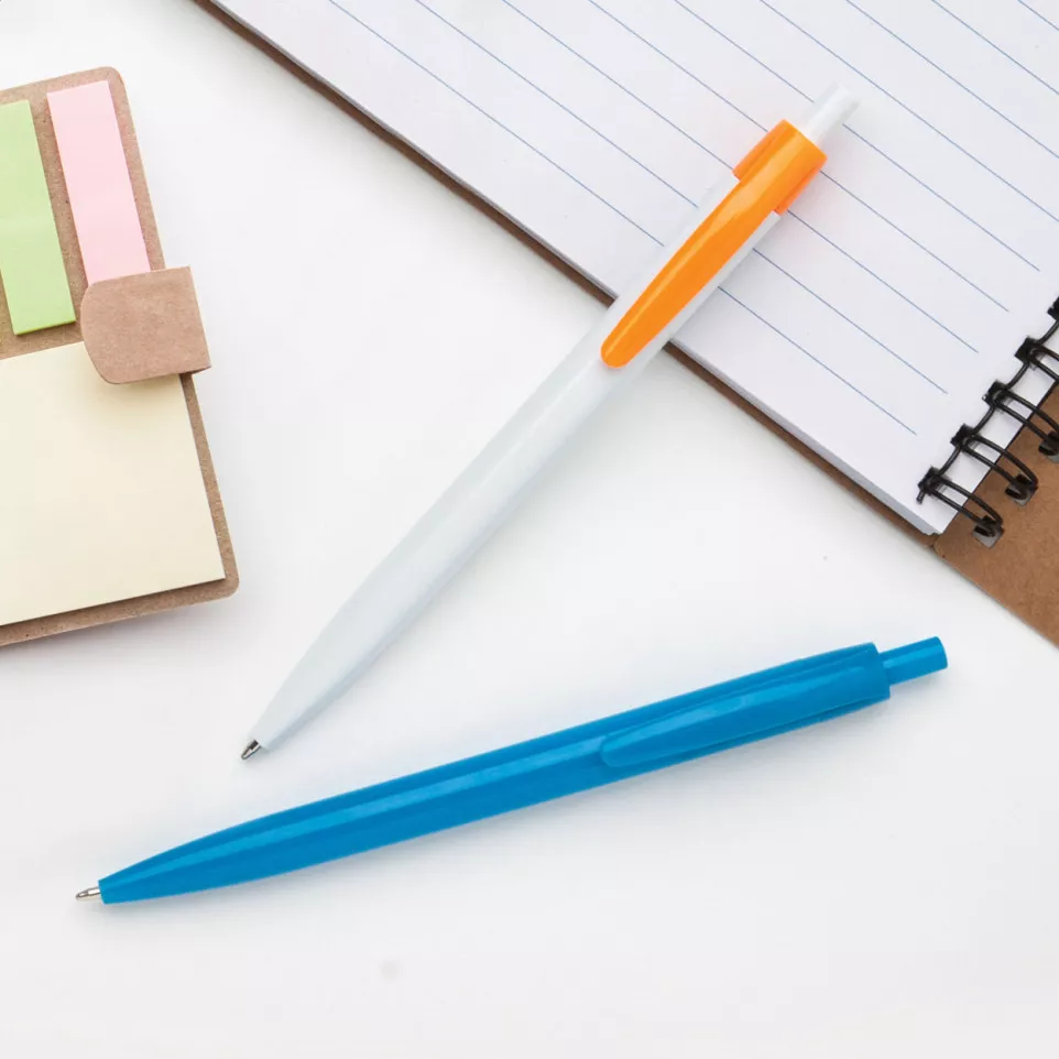 Leopard light blue  ballpoint pen 