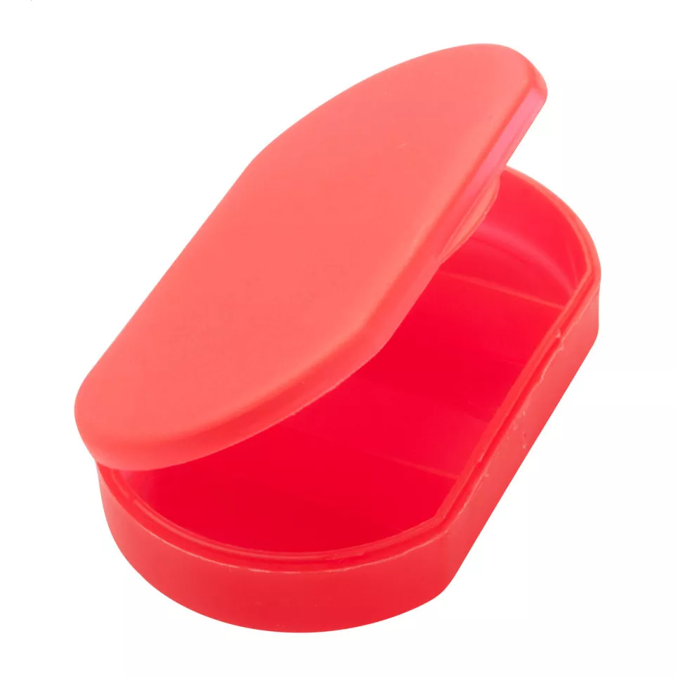 Tripill red  pillbox 