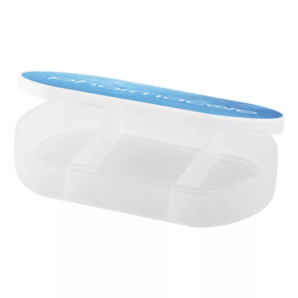 Tripill blanc givré  boite à pilules 