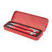 Twinox red  pen and pencil set 