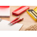 Twinox red  pen and pencil set 