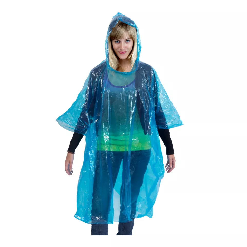 Aegis blauw  sleutelhanger poncho 
