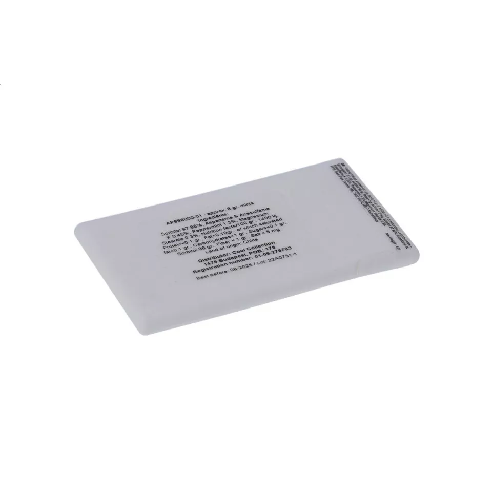 Card white  mint box 