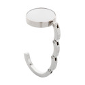 Factor blanc argenté accroche-sac 