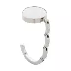 Factor wit zilver tashanger 