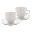 Typica white  cappuccino cup set 