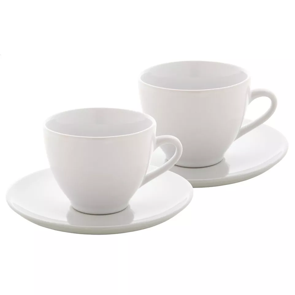 Typica blanc  set tasse cappuccino 