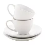 Mocca white  espresso cup set 