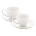 Mocca white  espresso cup set 