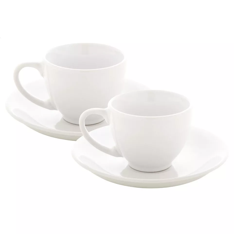 Mocca white  espresso cup set 