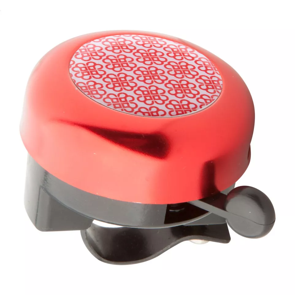 Rush rood  aluminium fietsbel 