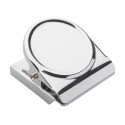 MagNote silver  fridge magnet and clip 