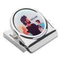 MagNote silver  fridge magnet and clip 