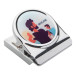 MagNote silver  fridge magnet and clip 