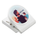 MagNote white  fridge magnet and clip 