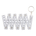 Cabinet white  mini folding ruler 