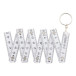 Cabinet white  mini folding ruler 