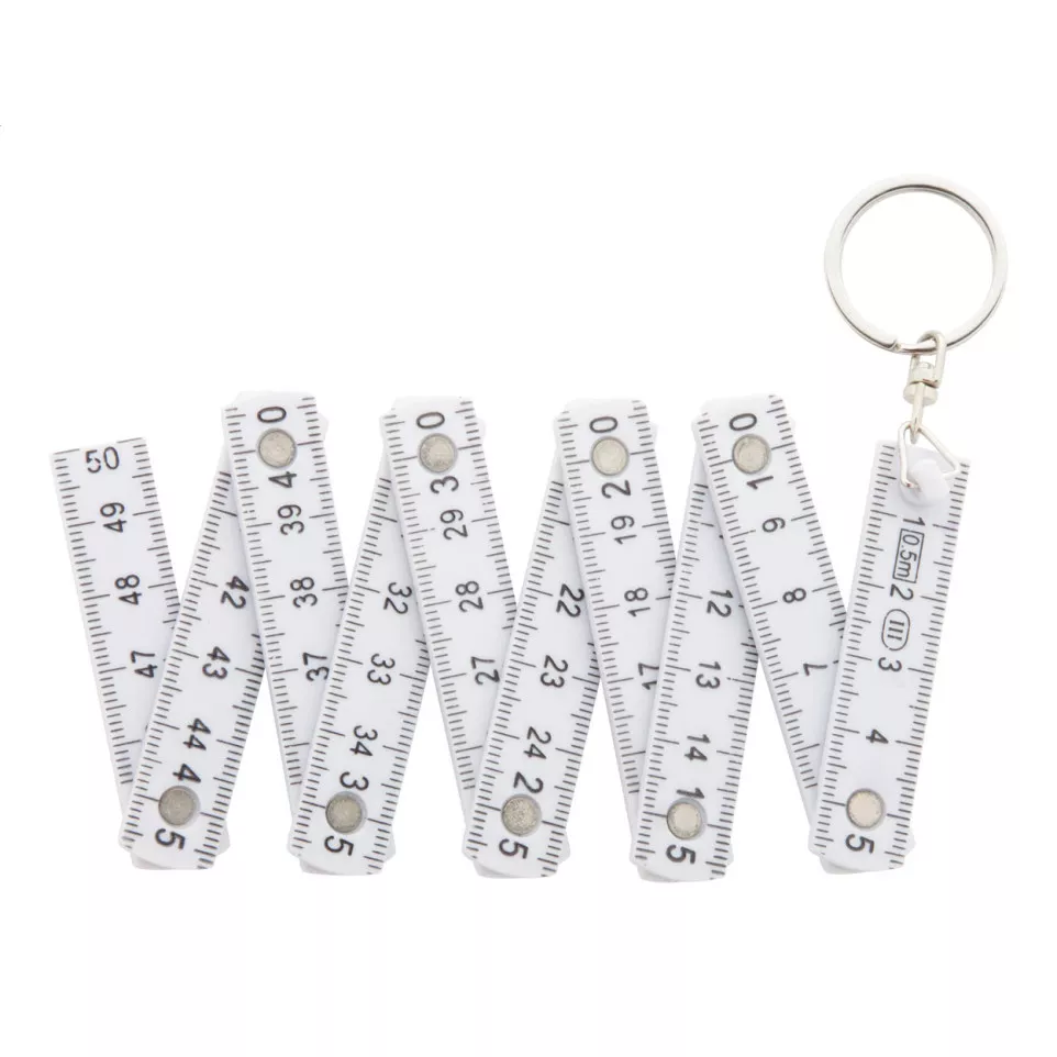 Cabinet white  mini folding ruler 