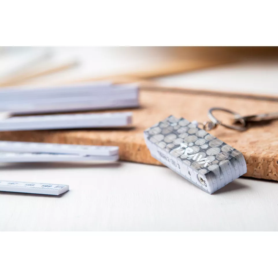 Cabinet white  mini folding ruler 