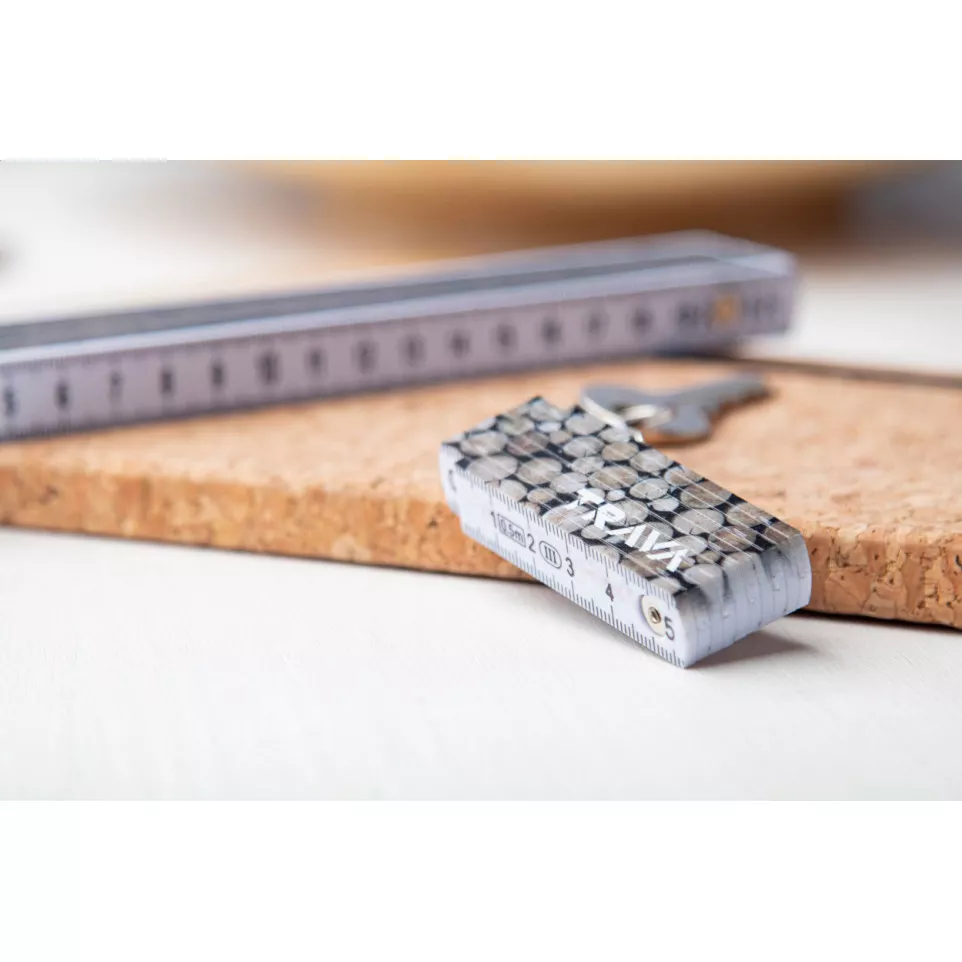 Cabinet white  mini folding ruler 