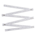 Mansard white  folding ruler 