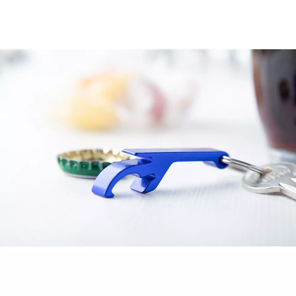 Russel blauw  flesopener  