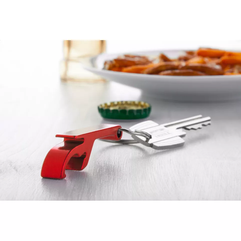 Russel red  bottle opener 