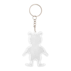 Safebear wit  sleutelhanger 