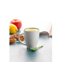 Spoon green white mug 