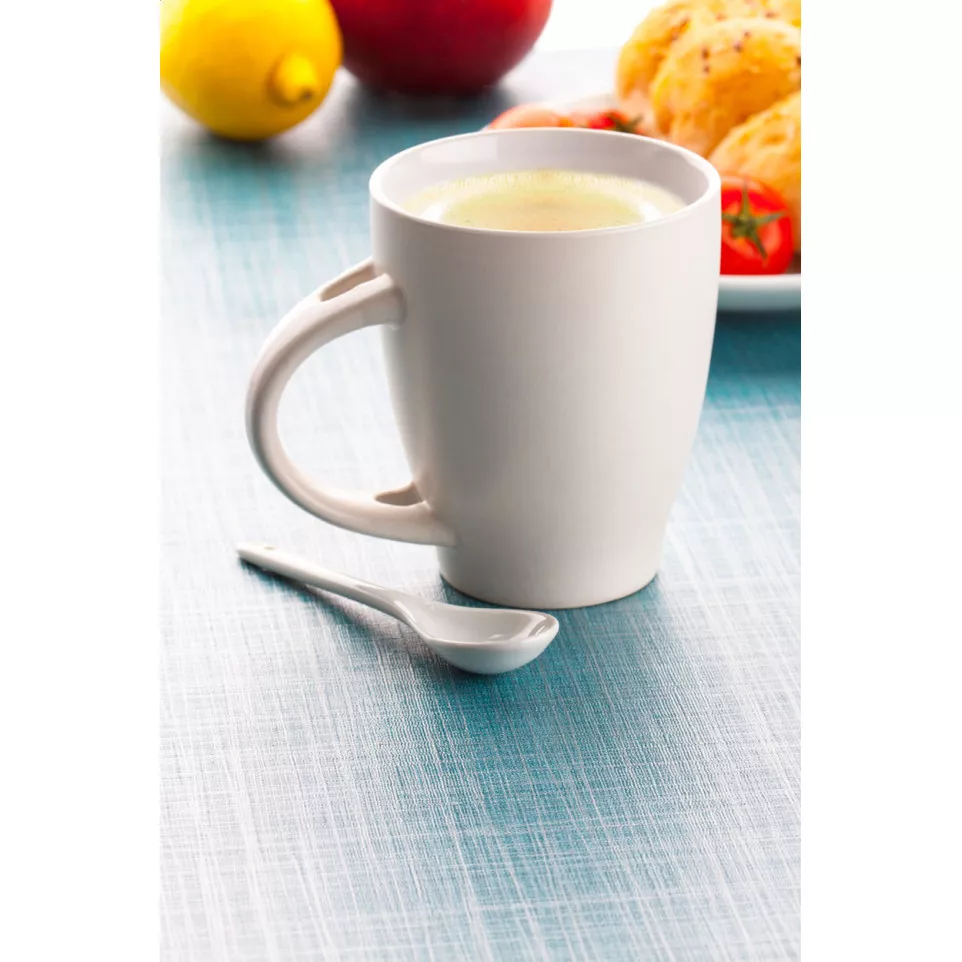 Spoon white  mug 