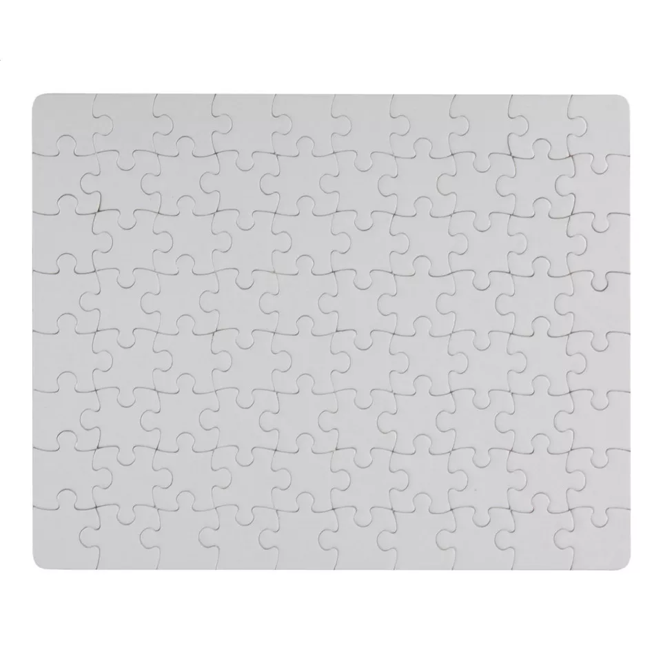 Suzzle white  sublimation puzzle 