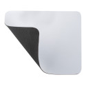 Subomat white black sublimation mouse pad 