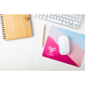Subomat white black sublimation mouse pad 
